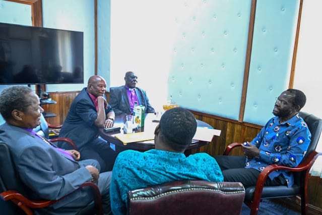 Kisumu Governor Prof. Anyang' Nyong'o to religious leaders Do crusades silently, we are controlling noise pollution, says Kisumu Governor Nyong’o