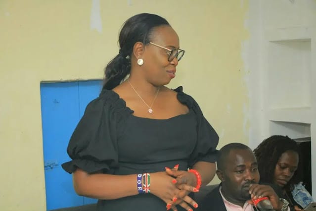 nominated MP Irene Mayaka WITH