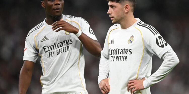 Aurelien Tchouameni and Fede Valverde