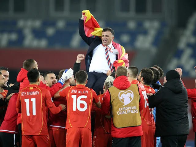 Austria VS North Macedonia on KTN Home photo