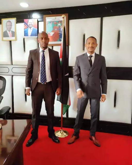 Geofrey Mosiria, Babu Owino and Mike Sonko friend