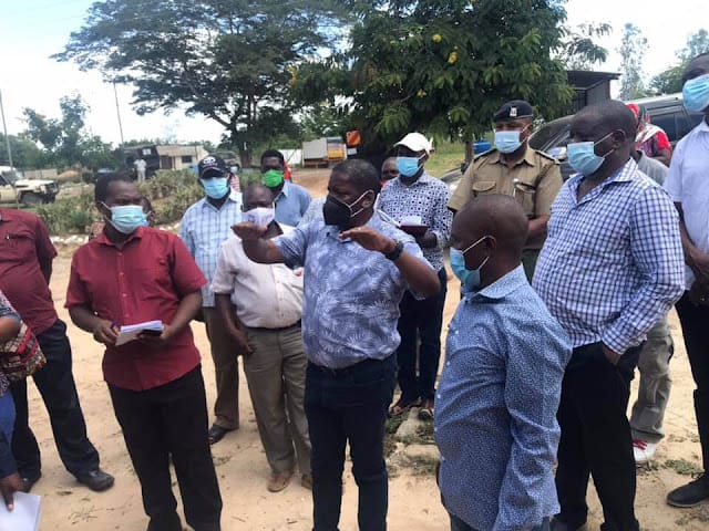 Ganze MP Teddy Mwambire meets Bamba OCS over security concerns and Police conduct