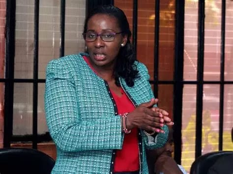 Beatrice Elachi, a Dagoretti North Member of Parliament Beatrice Elachi, a Dagoretti North Member of Parliament