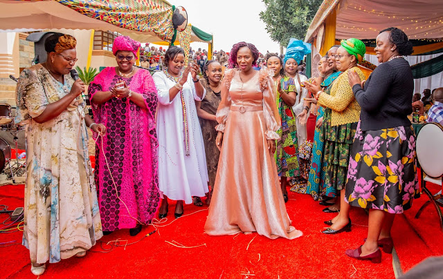 Betty Maina and Eric Wamumbi dowry negotiation photos Betty Maina and Eric Wamumbi dowry negotiation photos