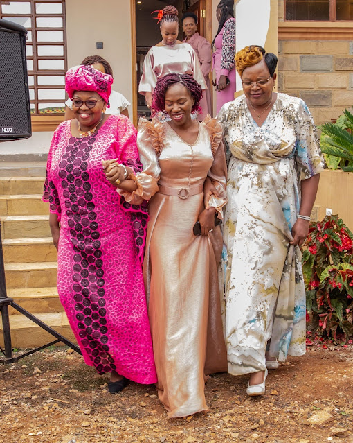 Betty Maina and Eric Wamumbi dowry negotiation photos Betty Maina and Eric Wamumbi dowry negotiation photos