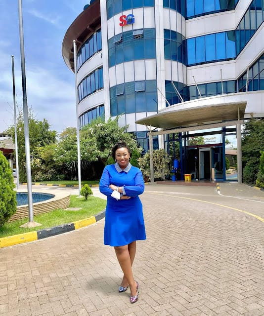 The popular former Presenter Betty Mutei Kyallo TV girl Betty Kyallo back on KTN from March 7th as she rejoined Standard Group
