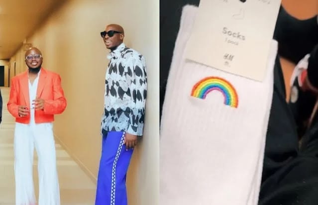 Sauti Sol vocalists Bien and Chimano openly flirted with one another. Sauti Sol vocalists Bien and Chimano openly flirted with one another.
