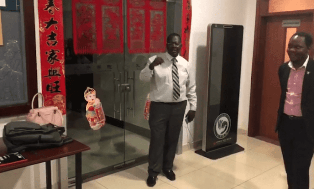 (VIDEO) Chinese Invasion; Chinese grab the University of Nairobi as lecturers blocked from accessing it