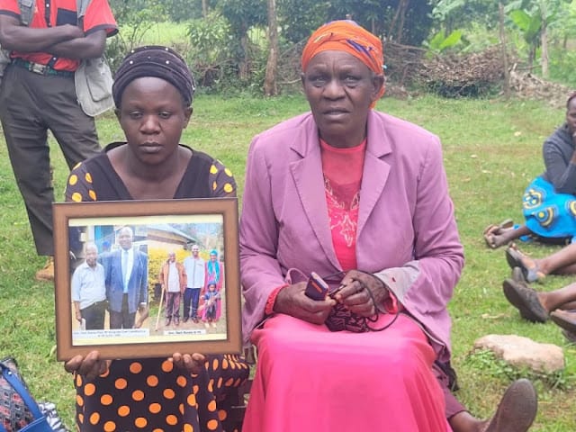 Former Bungoma East MP Mark Barasa family