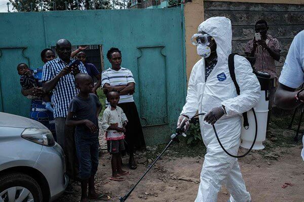 Fumigation; Disinfecting Nairobi CBD by Cityhall has started [Video]