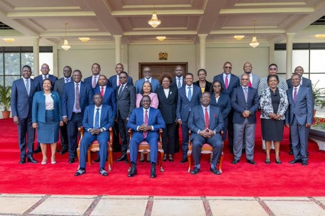 President William ruto cabinet photo President William ruto cabinet photo