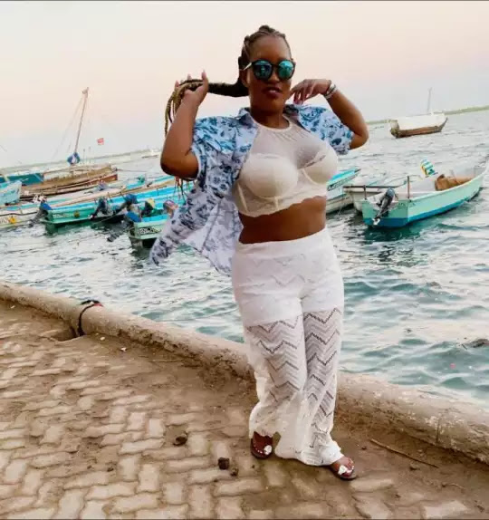 Omar Lali new girlfriend after the death of Tecra Muigai is Chebor Kogo photo