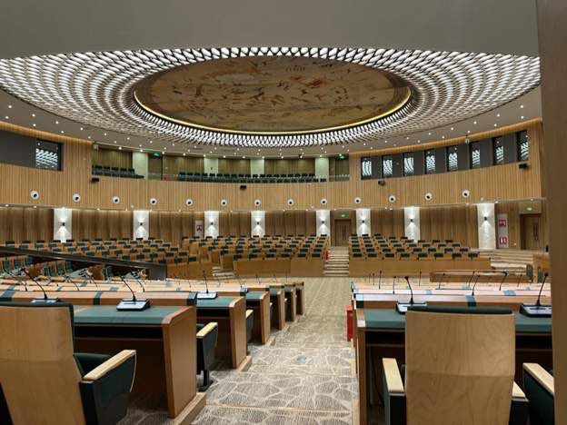 Zimbabwe’s new Sh16 Billion parliament building, built for free by China, is now complete