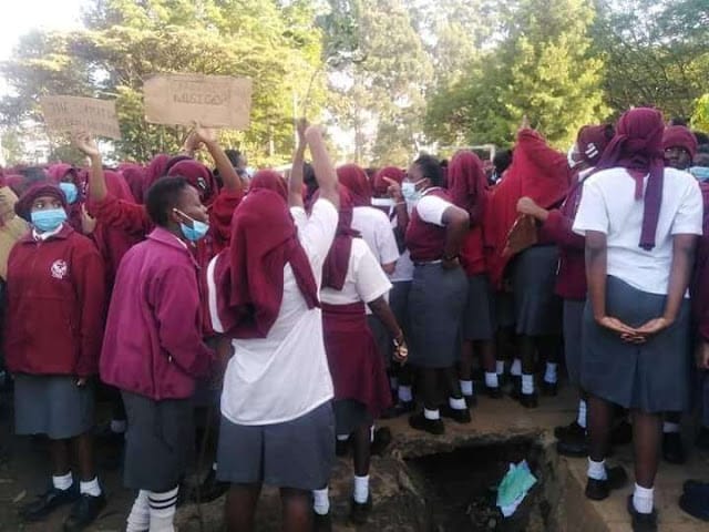 Moi Girls High School Eldoret closed after students strike accusing the administration of harassment