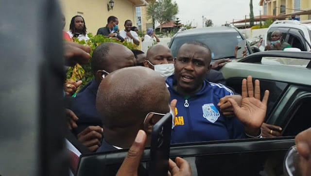 Senator Cleophas Malala beats Woman Rep. Gladys Wanga badly, later arrested