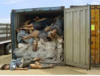 Container of death in DCI opened