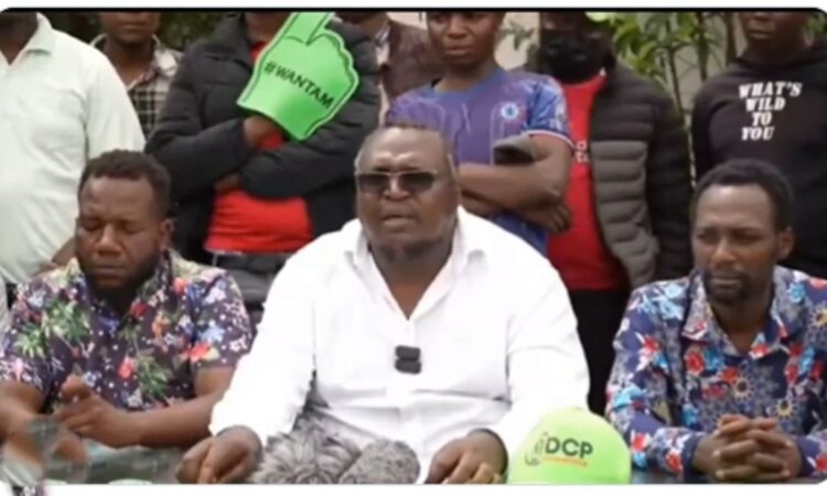 Councillor Wanjohi is alleging that Moses Kuria masterminded his abduction then Murang'a Woman Rep Betty Mina