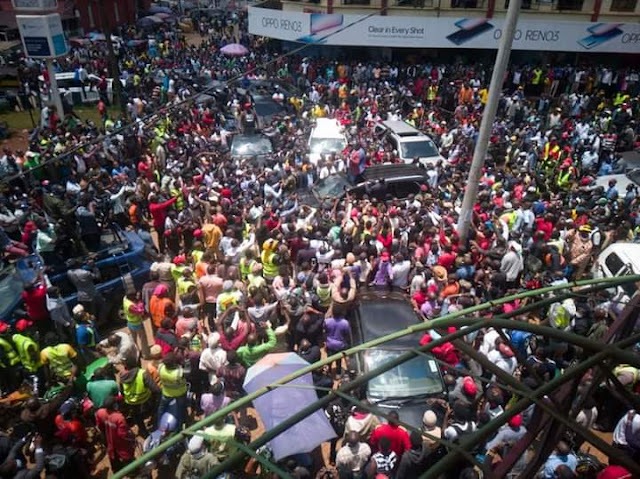 Pandemic aside, thousands gather to welcome DP William Ruto in Kisii
