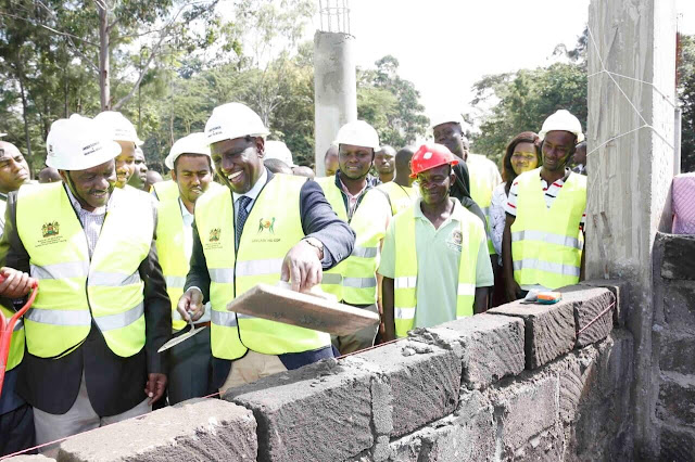 Dr William Ruto; -Government boosts TVET institutions with Ksh. 1 Billion in equipping colleges and loan revolving funds for students