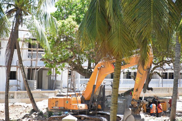 Deputy President William Ruto's Hotel Dolphin beach hotel in Shanzu Mombasa to be opened in 1 of October 2019. PHOTO | BANA Deputy President William Ruto's Hotel Dolphin beach hotel in Shanzu Mombasa to be opened in 1 of October 2019. PHOTO | BANA