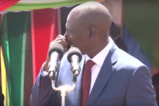 William Ruto Deputy president in the republic of Kenya.
