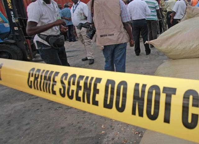 Crime scene in Mt Kenya Crime scene in Mt Kenya