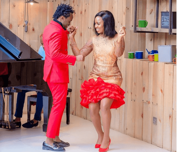 Diana Marua gifts her husband Kevin Bahati
