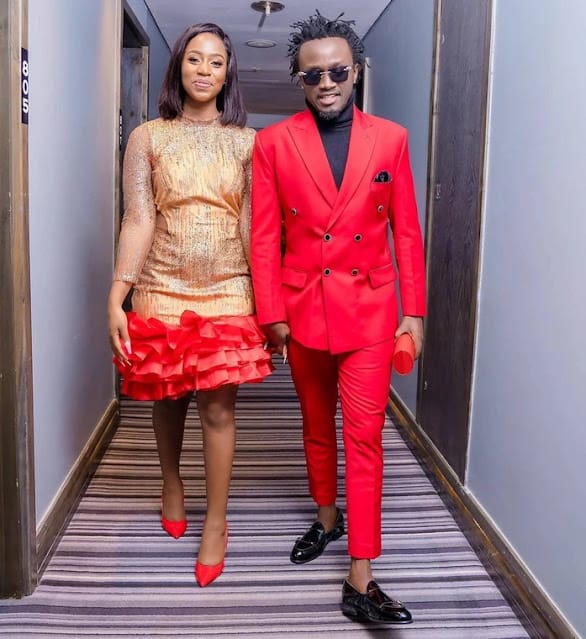 Diana Marua gifts her husband Kevin Bahati