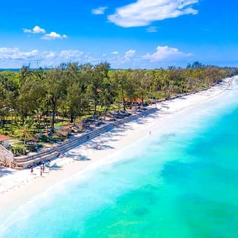 Diani beach in Ukunda, Kwale. PHOTO | FILE