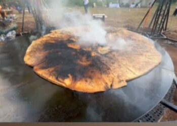 Digital Creator Raymond Kahuma Attempts To Make The World's Largest Chapati In History
