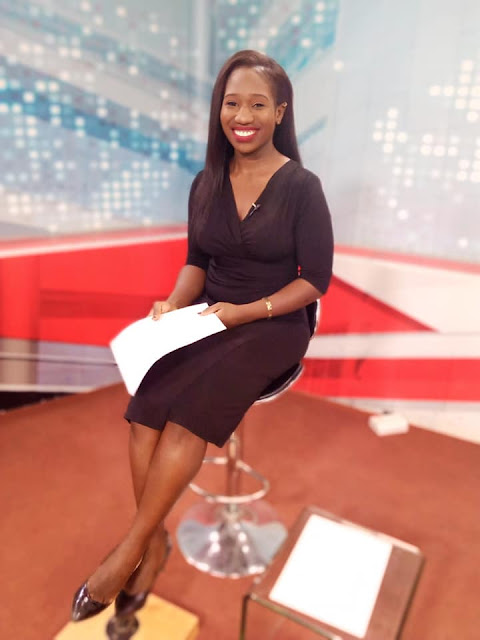 [PHOTOS] Meet the hottest curvy news anchor turning on men at K24 in the morning, Ankeny Dorice Ombat