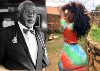 Dr Obwaka and Beatrice Wangari