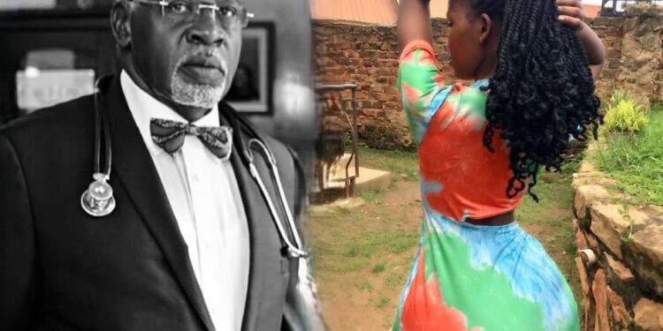 Dr Obwaka and Beatrice Wangari
