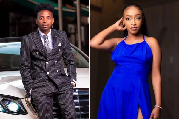 Eric Omondi and Lynne photo