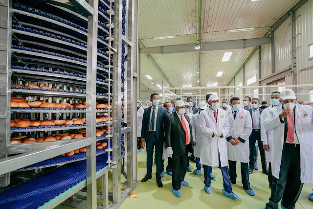 Ethiopia Prime Minister Abiy Ahmed launch 80,000 loaves per hour Sheger Bread Factory Ethiopia Prime Minister Abiy Ahmed launch 80,000 loaves per hour Sheger Bread Factory