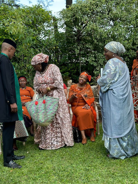 [PHOTOS] Mudavadi’s daughter weds longtime Kikuyu boyfriend alongside Murathe’s son