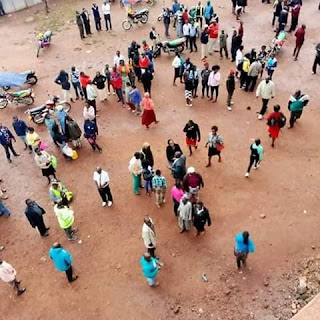 (Photos)Kakamega Primary School; 13 kids are reported dead due to staircase stampede