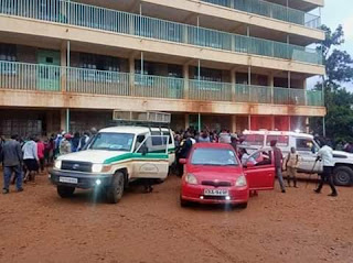(Photos)Kakamega Primary School; 13 kids are reported dead due to staircase stampede