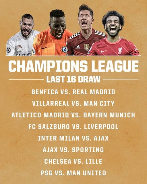 Ronaldo Vs Messi – UEFA Champions League draw 2022 sees death for Atleti and Man U