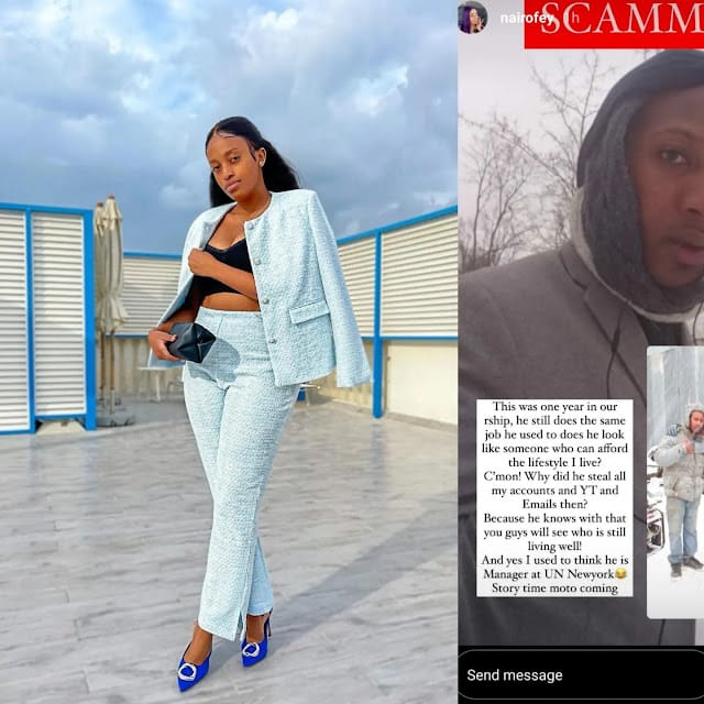 Nairofey and Yeforian, a popular YouTube couple, clash and fight over faking their social media lives