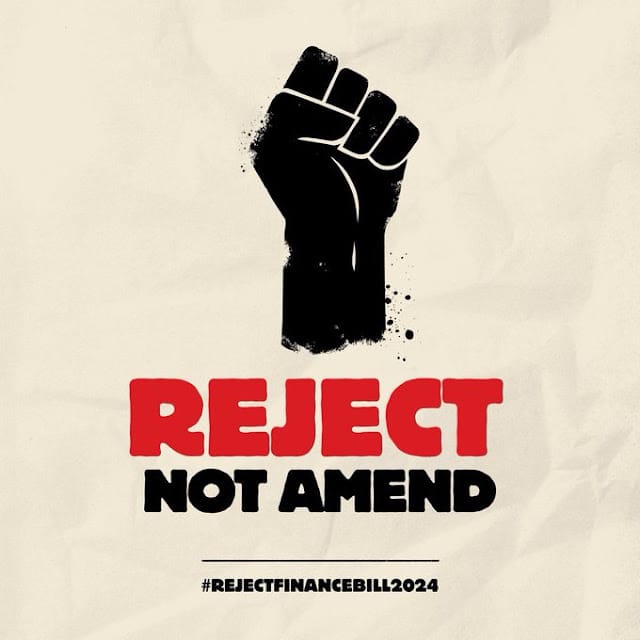 Reject Finace bill 2024
