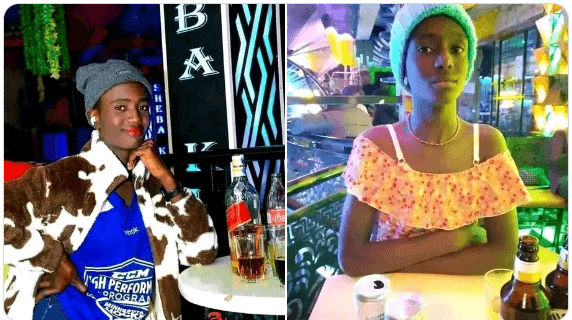 [PHOTOS] Bomet police arrests Form 2 student from Kabungut Boys for posing as woman in nightclubs