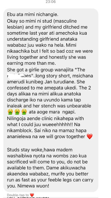 [Confessions] Usherati Promax! Top Sodom and Gomorrah confessions posted on shes_kemunto Insta stories