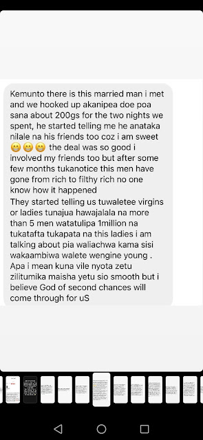 [Confessions] Usherati Promax! Top Sodom and Gomorrah confessions posted on shes_kemunto Insta stories