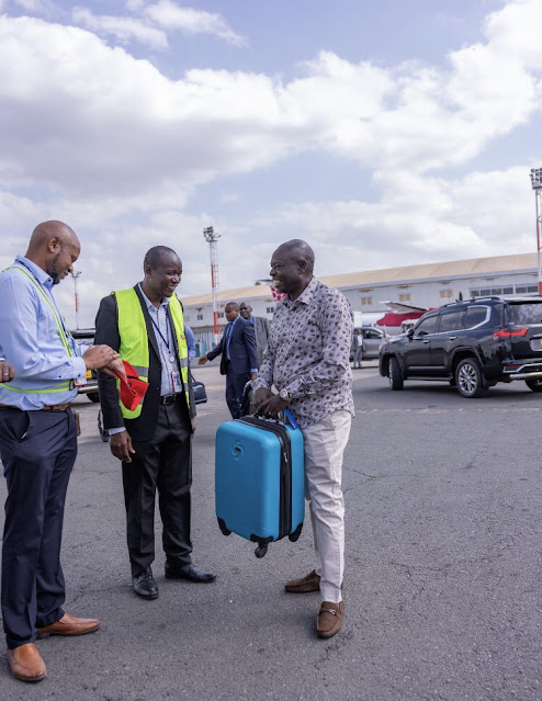 DP Rigathi Gachagua heading to Mombasa DP Rigathi Gachagua heading to Mombasa