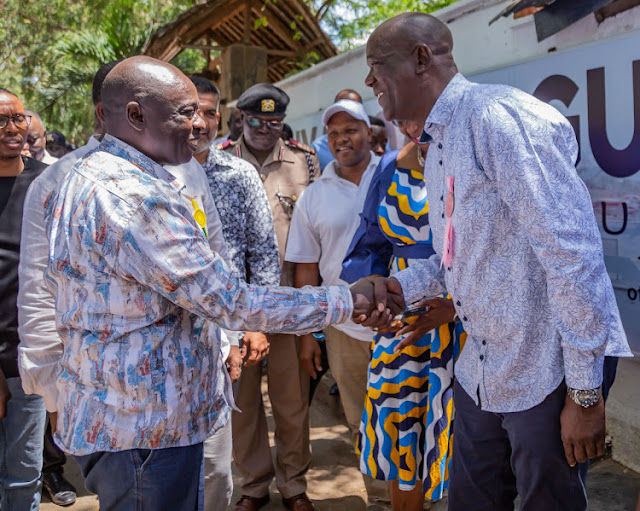 Deputy President Rigathi Gachagua opens the International Affair show in Mombasa PHOTOS