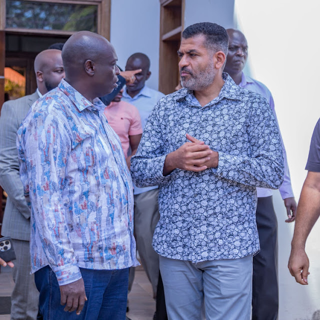 Deputy President Rigathi Gachagua opens the International Affair show in Mombasa PHOTOS