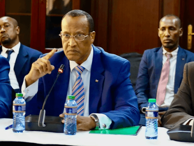 Garissa governor Nadhif Jama photo Garissa governor Nadhif Jama photo