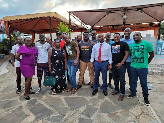 lawyer George Kithi meeting with Bango Artists photo lawyer Breaking News -George Kithi meeting with Bango Artists photo