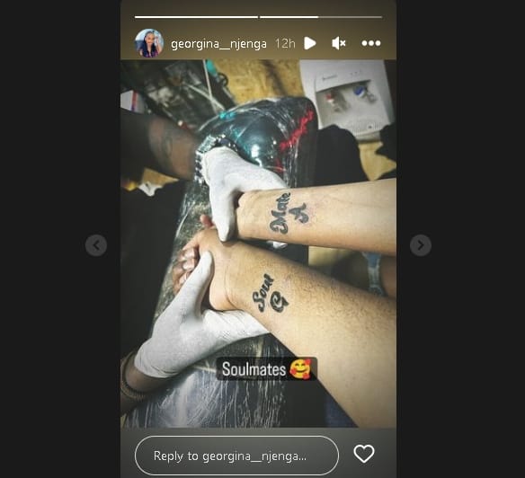 Tyler sasa Mbaya! Georgina Njenga dumps Baha, tattooed her new ‘A’ boyfriend
